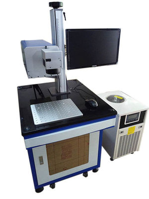 Çin 355Nm Temperli Cam logosu UV Lazer Işaretleyici 100x100mm Alan ULMM-A01 FDA Sertifikası Tedarikçi